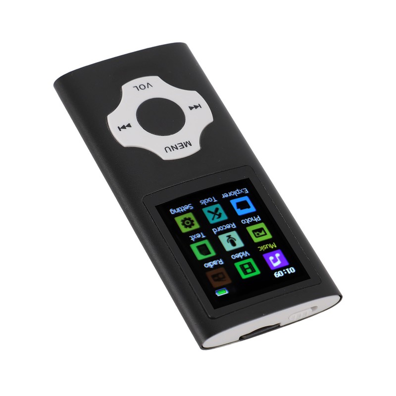 MP3 Player HiFi Lossless Rechargeable 1.8in TFT Screen Portable Music
