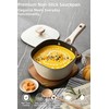 1.5QT Saucepan with Lid, Nonstick Ceramic Coating, PFAS & PFOA-Free,