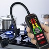 Gas Monitor Meter High Accuracy Multifunctional ABS Portable Gas Leak