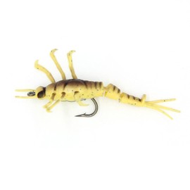 Savage Gear 3D TPE Mayfly Nymph 5 cm 2.5 g – May Fly, Rubber Fly, Imitation Trout Fly, Bait for Zander, Pike, Perch & Trout, Zander Bait, Pike Bait, Bass Bait, Trout Bait, Rubber Bait, Fishing Lure,