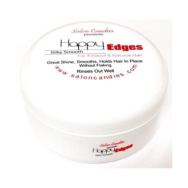 Salon Candies Happy Edges Silky Smooth Gel Non-Greasy Clear Gentle