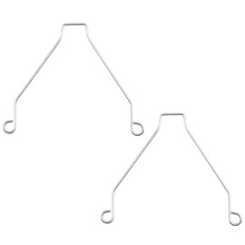 S99140187 Bathroom Fan Cover Spring Clips Fits for Broan Grille Springs, Exhaust Fan Spring Clips for Broan-Nutone Square Ceiling or Wall-Mount Exhaust Fan Models 688, 670, 671, 688, 689, 771 and 682