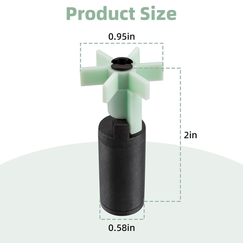 Ximoon A638 Impeller Assembly Compatible with Aquaclear 110 Power Filter