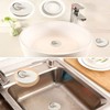 FUNNTY Bath Tub Drain Stopper, 3 Sizes Rubber Sink Stopper