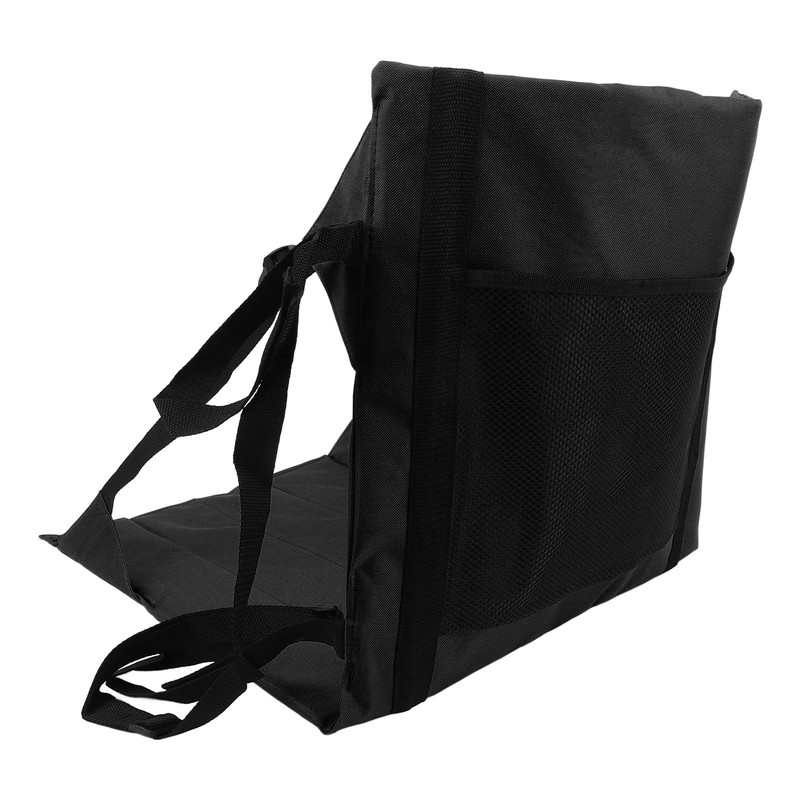 Foldable Seat Cushion Backrest Beach Chair Mat Single Person Portable
