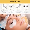 EZONEDEAL 50 Pairs Eyelash Extension Gel Patches Kit, Lash Extension