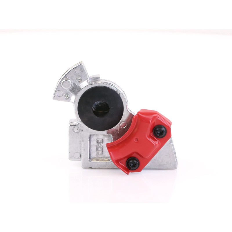 Torque 37° Bracket Mount Emergency Gladhand (Red) | Aluminum Air