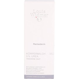 Louis Widmer WidmerRemederm Body Milk 5% Urea Unscented 200 ml