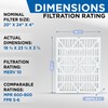 Glasfloss 20x24x4 MERV 10 (FPR 5-6) 4" Inch Pleated Air