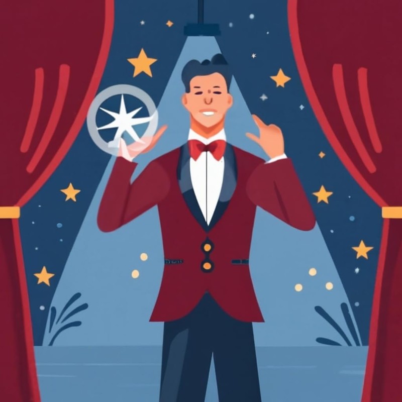 MilesMagic Magician's Floating Lady Gimmick | Lady Image Floating in