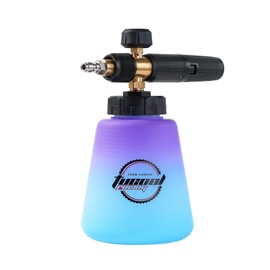 Tucool Racing Foam Cannon – 1/4" Quick Connect Adjustable Snow Foam Lance for Pressure Washer Thick Rich Foam Compatible with Karcher K1700, K1800 & More (Violet)