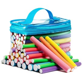 Tifara Beauty 42-Pack Heatless Hair Rollers 7" Foam Flexi Rods