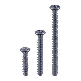 Voxura Voxura Schrauben Ger?teschrauben fr Schalterdosen Senkschrauben PZ1 300 Stck ? 3,2x15, 25, 40mm gvz Stahl je 100 Stck im Beutel