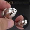 P-80 Plasma Cutter Torch Consumables, 1.3mm Cutting Torch Nozzle Tips