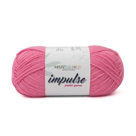WOAFashions Impulse Hand Knitting & Crochet Yarn (Flamingo) (100gms / 3.5oz)