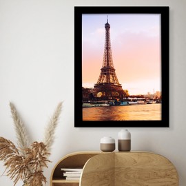 SESEAT 18x24 Picture Frame Black Set of 6, Display Pictures 18x24 Without Mat for Wall Mounting, Wall Gallery Poster Frames