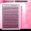 FANXITON FANXITON Lash Clusters 280 Pcs Wispy Lash Clusters D