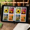 240 Pockets 3.5x5 in Seed Organizer Sleeves, 30 Pack Double-Sided