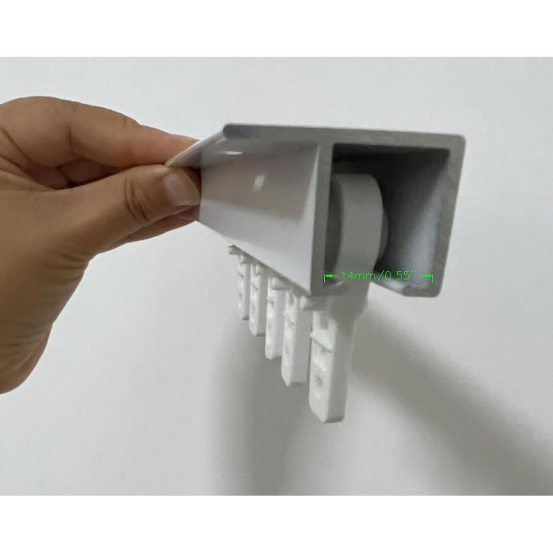 Slim Ball Bearing Carriers for channel and Traverse rod,Track sliders