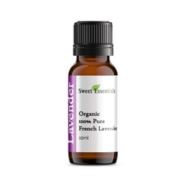 Premium Organic French Lavender Essential Oil | Imported From France - 100% Pure | Undiluted Therapeutic Grade | Aromatherapy | Perfect for Diffusers | Lavandula Dentate (10ml)