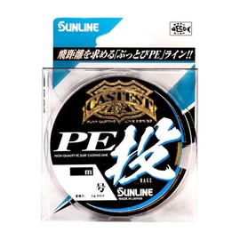 サンライン(SUNLINE) ぶっとび系 4本撚りPEライン キャステスト (CASTEST) PE投 200m 2号 4色カラード