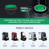 RECAFIMIL 2 Pack Reusable Cap Compatible with Nespresso Vertuo and