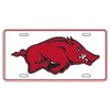 Craftique Arkansas Razorbacks TAG (WHT/RED HOG METAL TAG (11232))