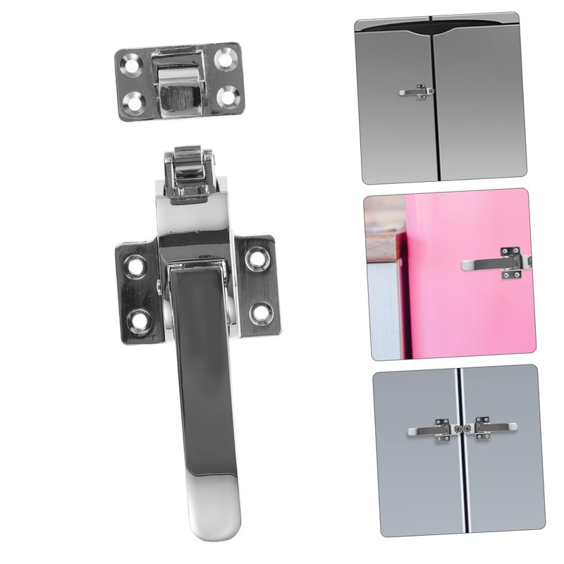 TEHAUX 1 Set Freezer Door Handle Fridge Handle with Fine