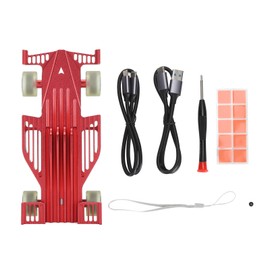 M.2 NVMe SATA SSD Enclosure 10Gbps Type C RTL9210B Chip Sports Car Shape Aluminum Alloy External Solid State Drive Case