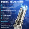 Iridium Platinum Spark Plugs 4 Pack Fit for 2.0 Ford