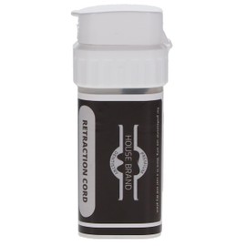 HSB 103205, Ultrapak Dental Retraction Cord, 100% Cotton, Soft & Absorbent, Knitted for Enhanced Fluid Control & Tissue Retraction, #000, 100"