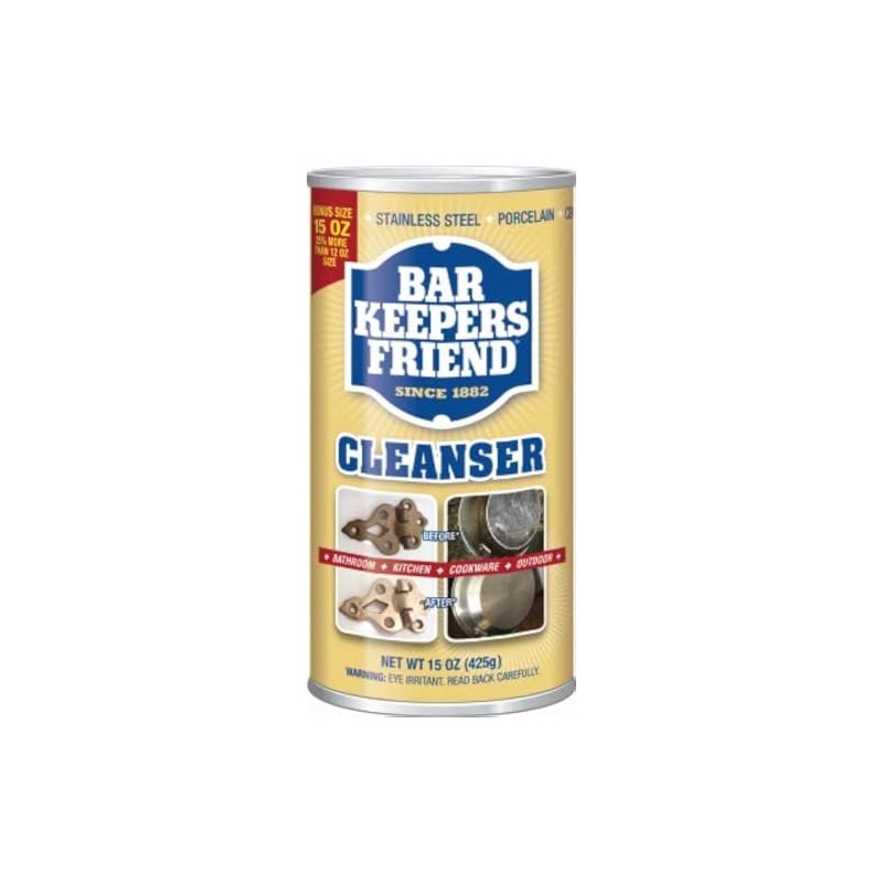 Bar Keepers Friend Removes Rust Gold 15 Oz