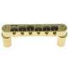 KAISH Gold Guitar Scooter Saddle Bridge Tune-O-Matic Bridge for Epi