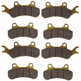 Unbranded Front and Rear Ceramic Heavy Duty Brake Pads for Can-Am Maverick X3 2017-2024