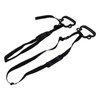 2Pcs Kids Gymnastic Rings Monkey Shape Load Bearing 150KG Ergonomic