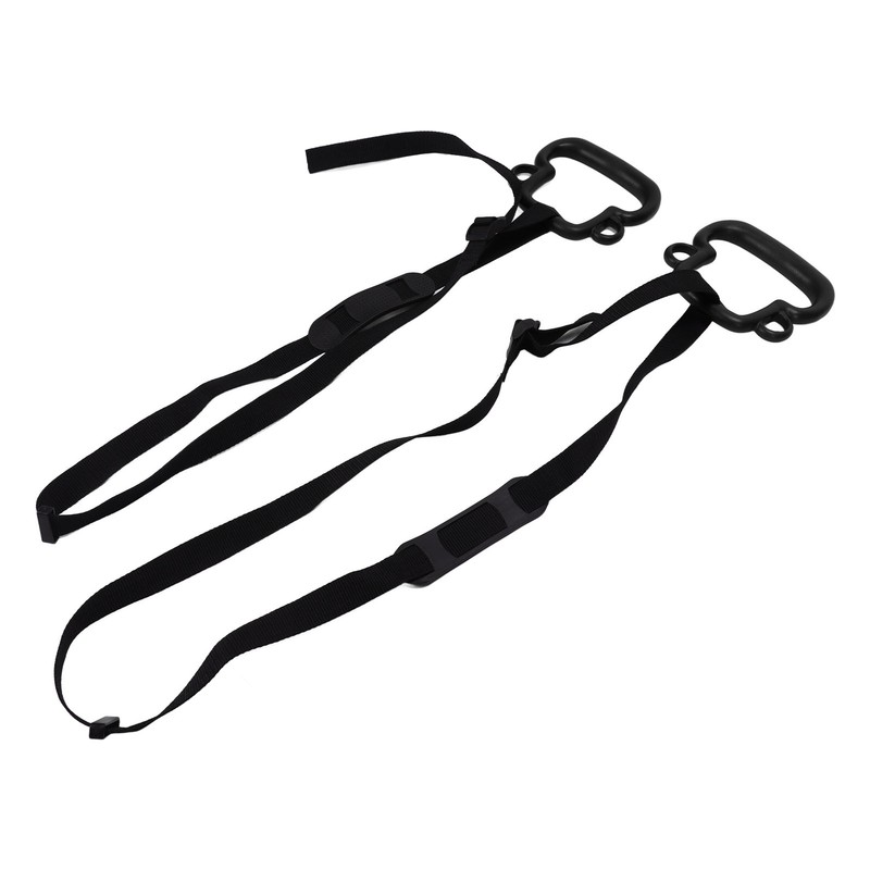 2Pcs Kids Gymnastic Rings Monkey Shape Load Bearing 150KG Ergonomic