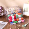 Wonderjune 3 Drawer Washi Tape Organizer Plastic Washi Tape Storage