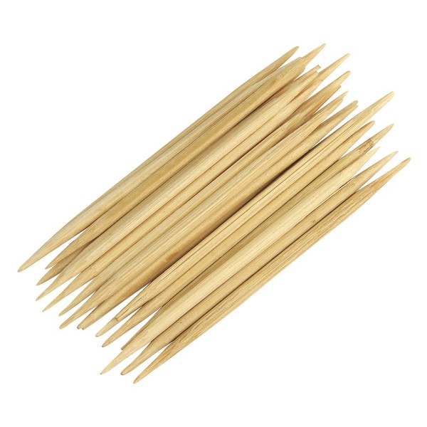 RAYHER 6210431 Dental Picks, 63X2 MM, Pack of 75, Natural