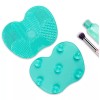Universo en Linea Duo Cepillo Exfoliante Facial Silicona Tapete Limpia
