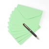 30Pcs avocado green premium envelopes, 6.3 * 4.3 inches.