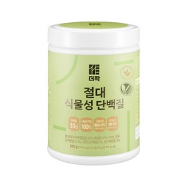 Deojak ​​Absolute Vegetable Protein Powder 500g, 1 piece / 더작 절대 식물성 단백질 파우더 500g, 1개