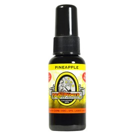 BluntPower (Pineapple, 1 Pack) Concentrated Air Freshener for Room and Car Spray - Oil-Based Diffuser Spray Bottle - Long-Lasting Bathroom Spray, Car Freshener, & Odor Eliminator Spray