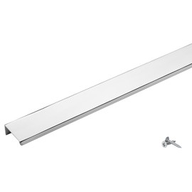 SOTECH Blankett Jane Furniture Handles 150 mm Polished Chrome BA 96 mm Cabinet Handles for Mounting on the Front Inside Includes Fixing Screws Pack of 5