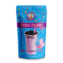 Premium COTTON CANDY Boba/Bubble Tea Drink Mix Powder By Buddha Bubbles Boba (10 Ounce / 283 Grams)
