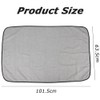 MOTRAIN 5Pcs 16in Waffle-Weave Microfiber Towel, Polishing Drying Towels, Rinseless