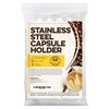 Stainless Steel Capsule Holder For Nespresso Pods, Vertically or Horizontally