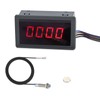 4-Digit Red Led Tachometer, 220V Ac Tachometer Display Tachometer Motor