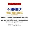 HAND 2035 Professional Drawing Graphic Triangles with 30/60 and 45/90