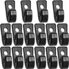 JJHXSM 16 Ganchos de Nailon en Forma de J para