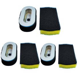 3Pcs Air Filters for Multiquip Tamper Mikasa MTX50 MTX60 MTX70 MTX80 MTX90 Replace 3660-10080 3660-10070